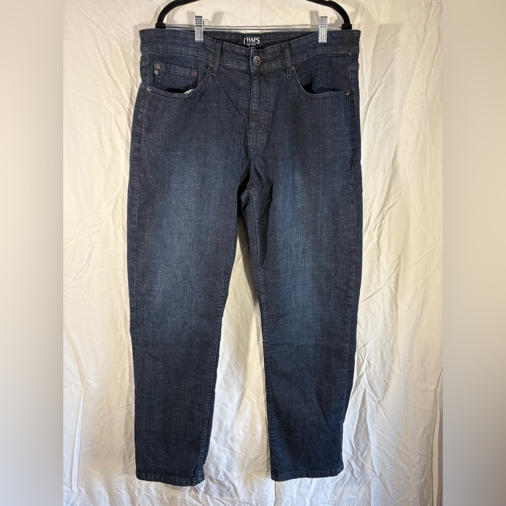 Chaps Dark Blue Relaxed Fit Jeans